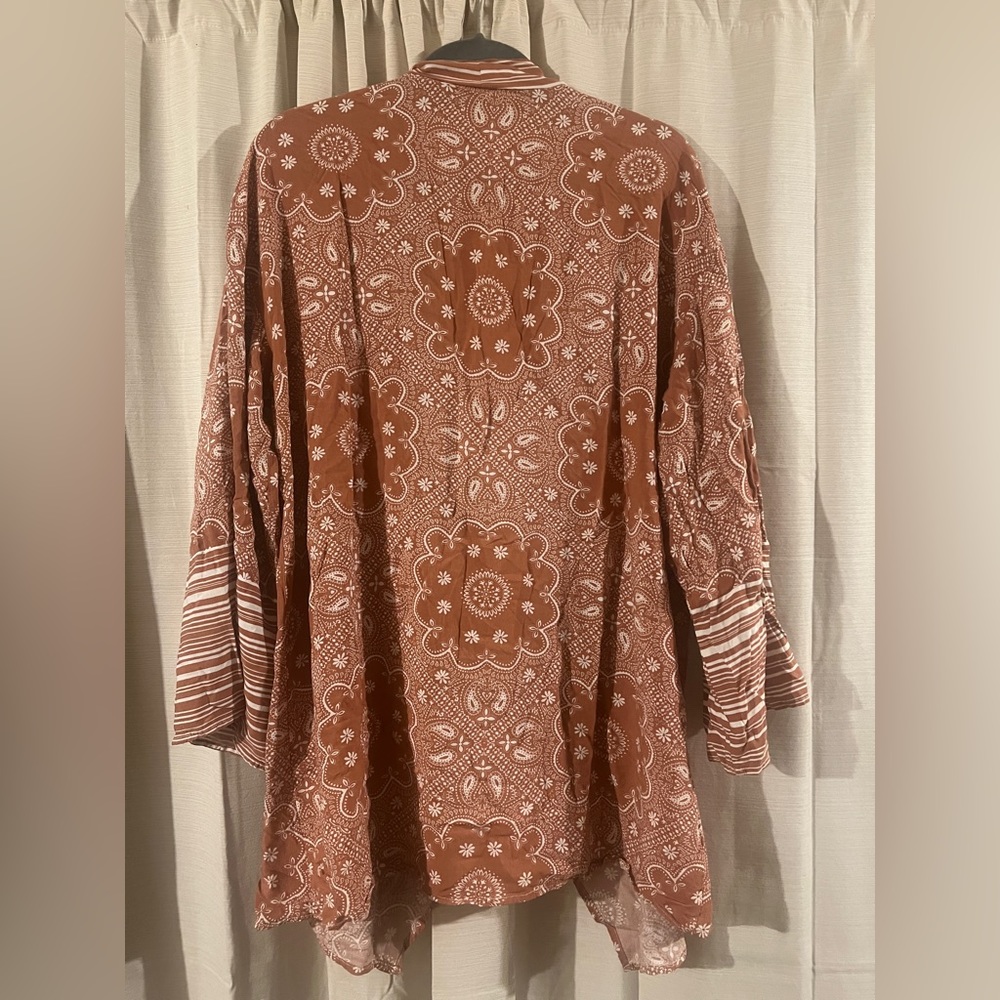 WOMEN PRINT KIMONO - Picture 3 of 3